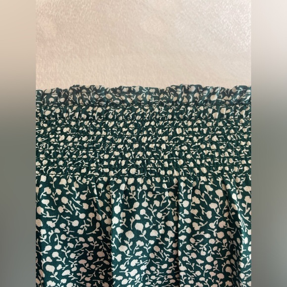 Abercrombie Long puff sleeves square neck cottage goblin core dress Small petite - Picture 7 of 12